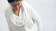 Load image into Gallery viewer, cowl neck top hood and scarf included